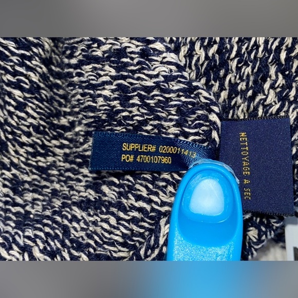 Women’s POLO RALPH LAUREN oversized silk &Cotton knit crew neck sweater sz small - Picture 5 of 11